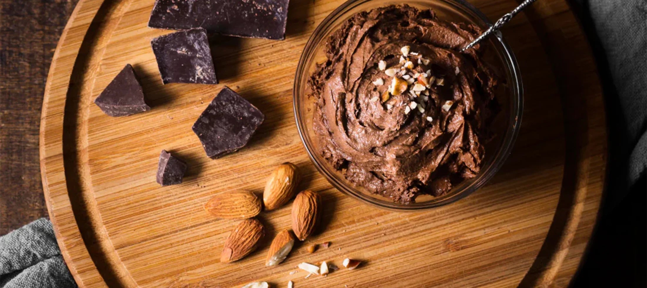 Healthy Chocolate Protein Mousse