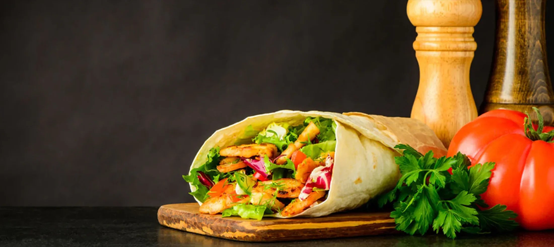 CHICKEN SHAWARMA