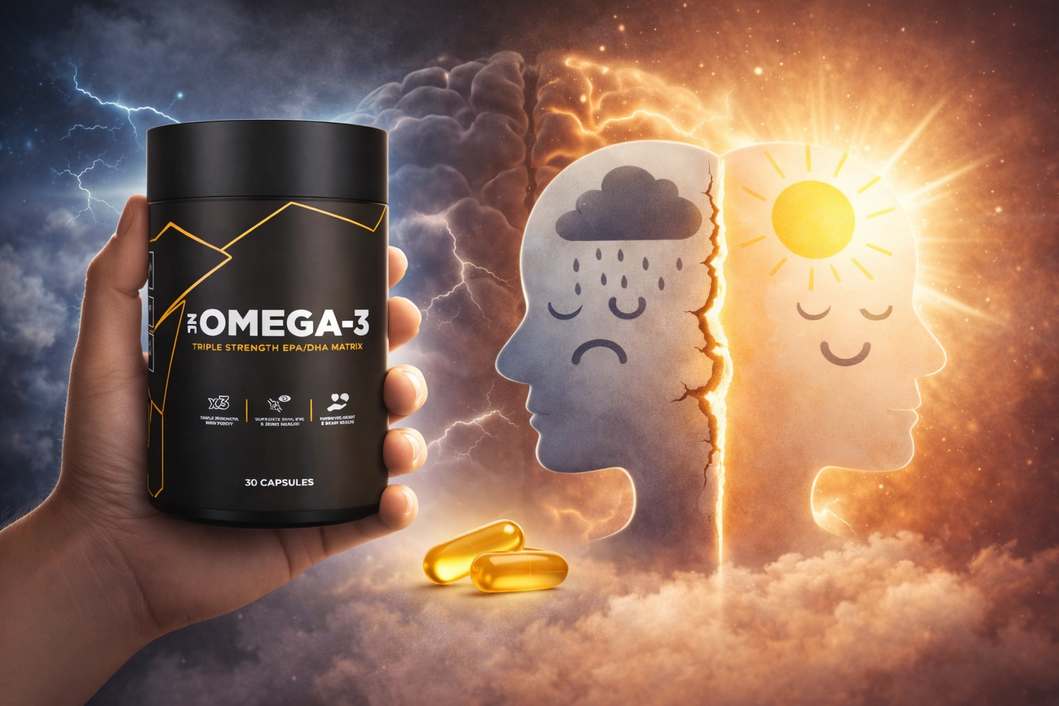 How Omega-3 Helps in Managing Anxiety and Depression