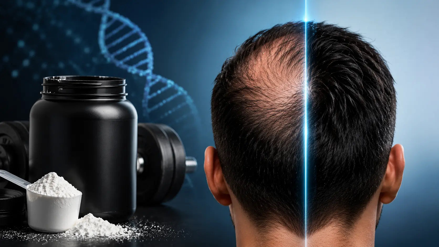 Does Creatine Cause Hair Loss and Baldness?