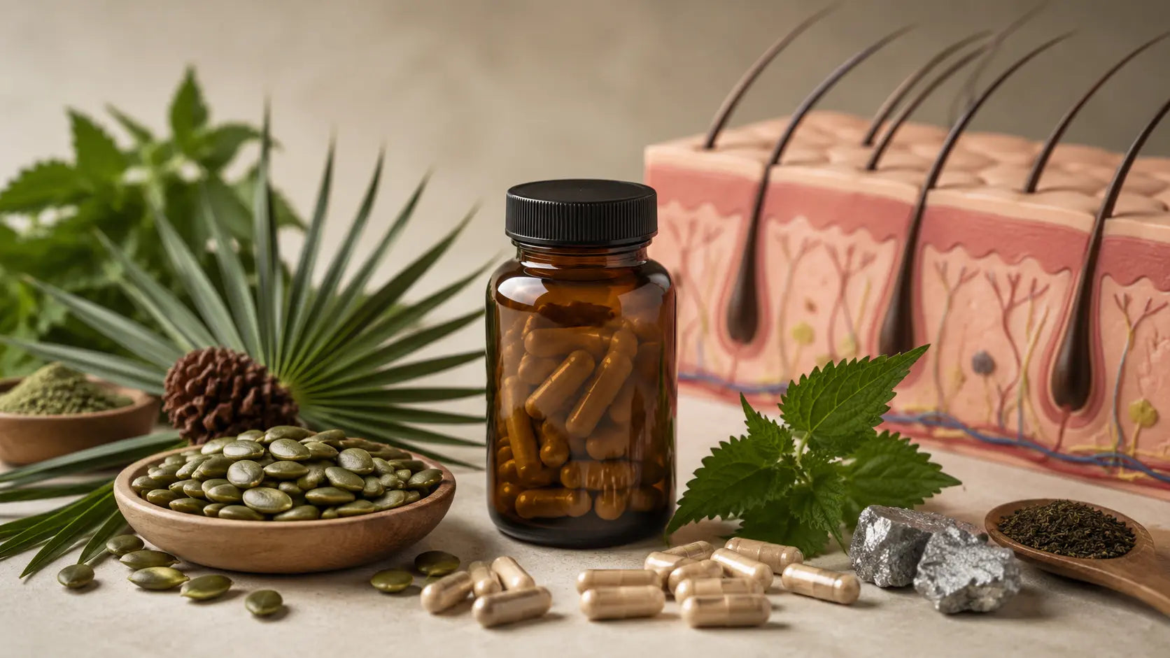 DHT Blockers in Supplements: Do They Help with Hair Regrowth?