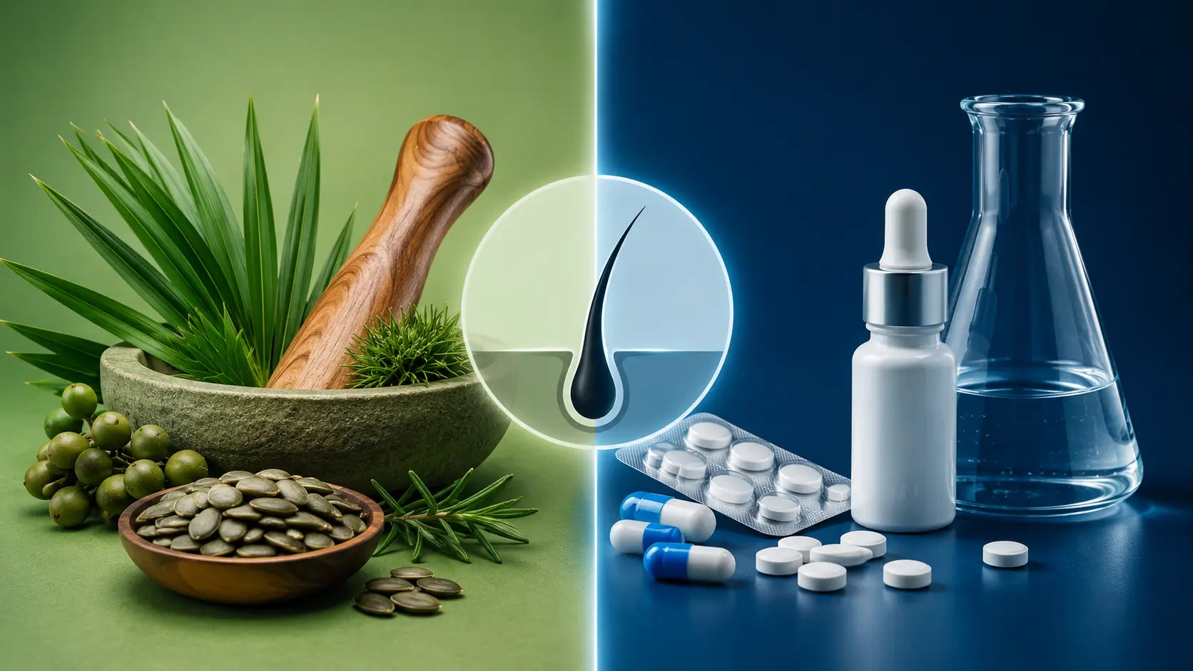 Natural vs Synthetic DHT Blockers: What's the Difference?