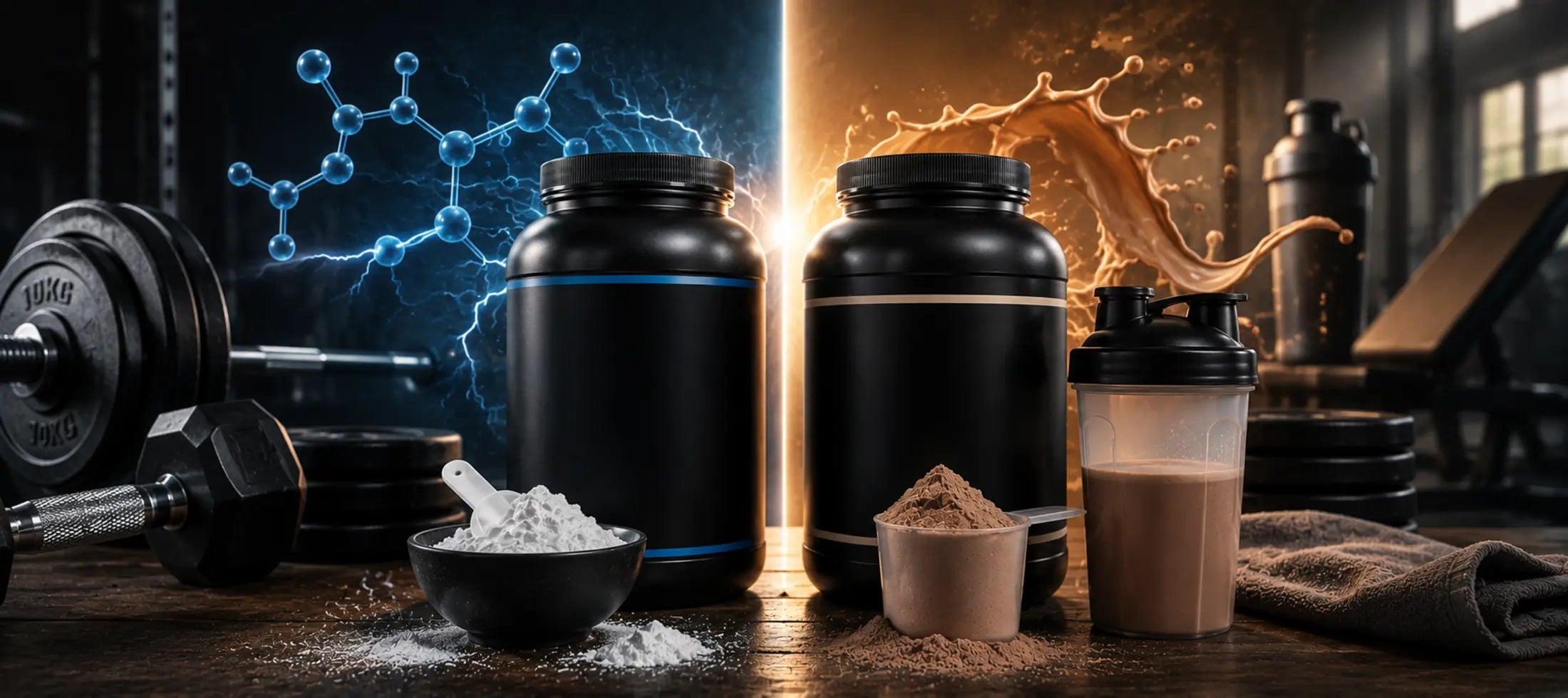 How Creatine Differs from Whey Protein in Boosting Performance