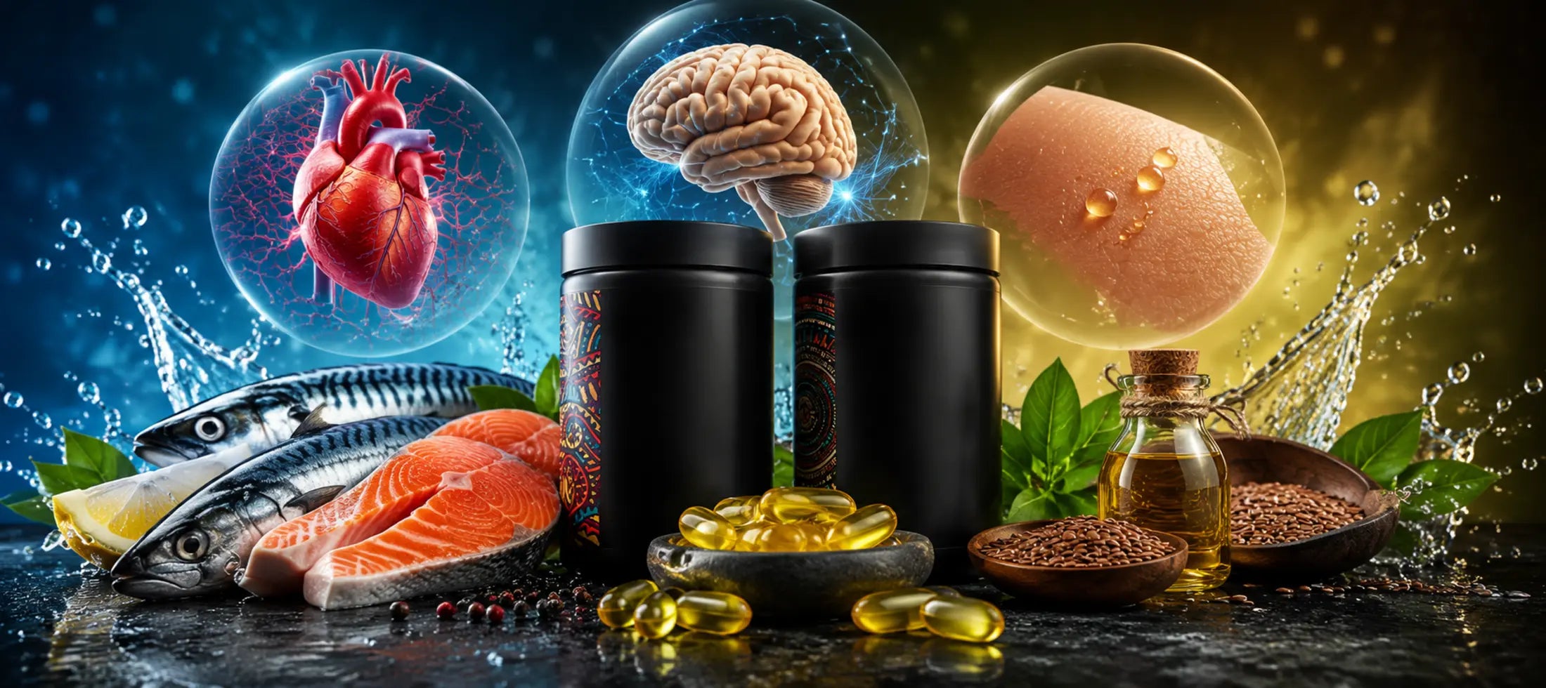 Omega-3 Benefits: How Fish Oil Supports Your Heart, Brain, and Skin