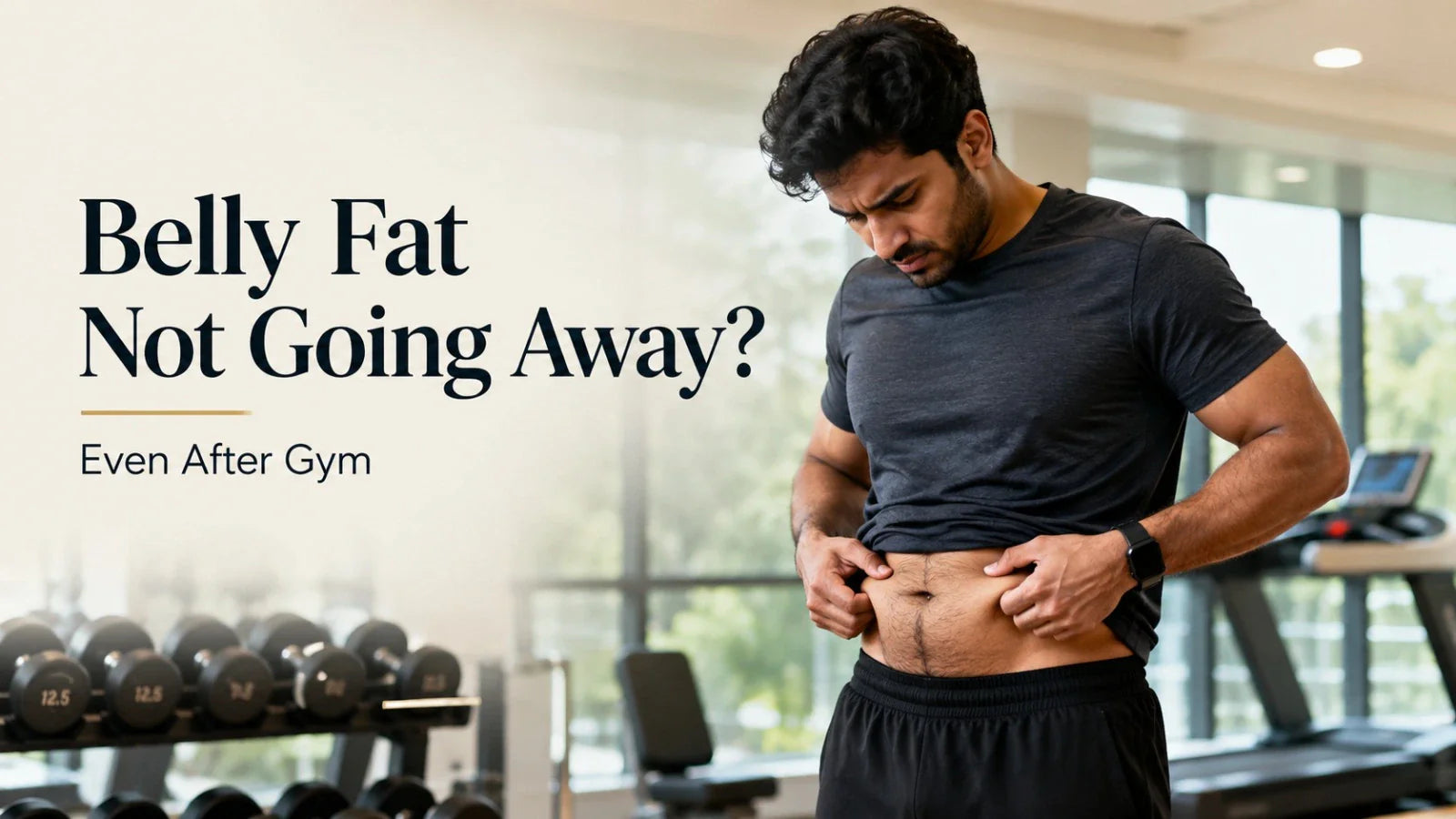 Why Your Belly Fat Is Not Going Away Even After Gym