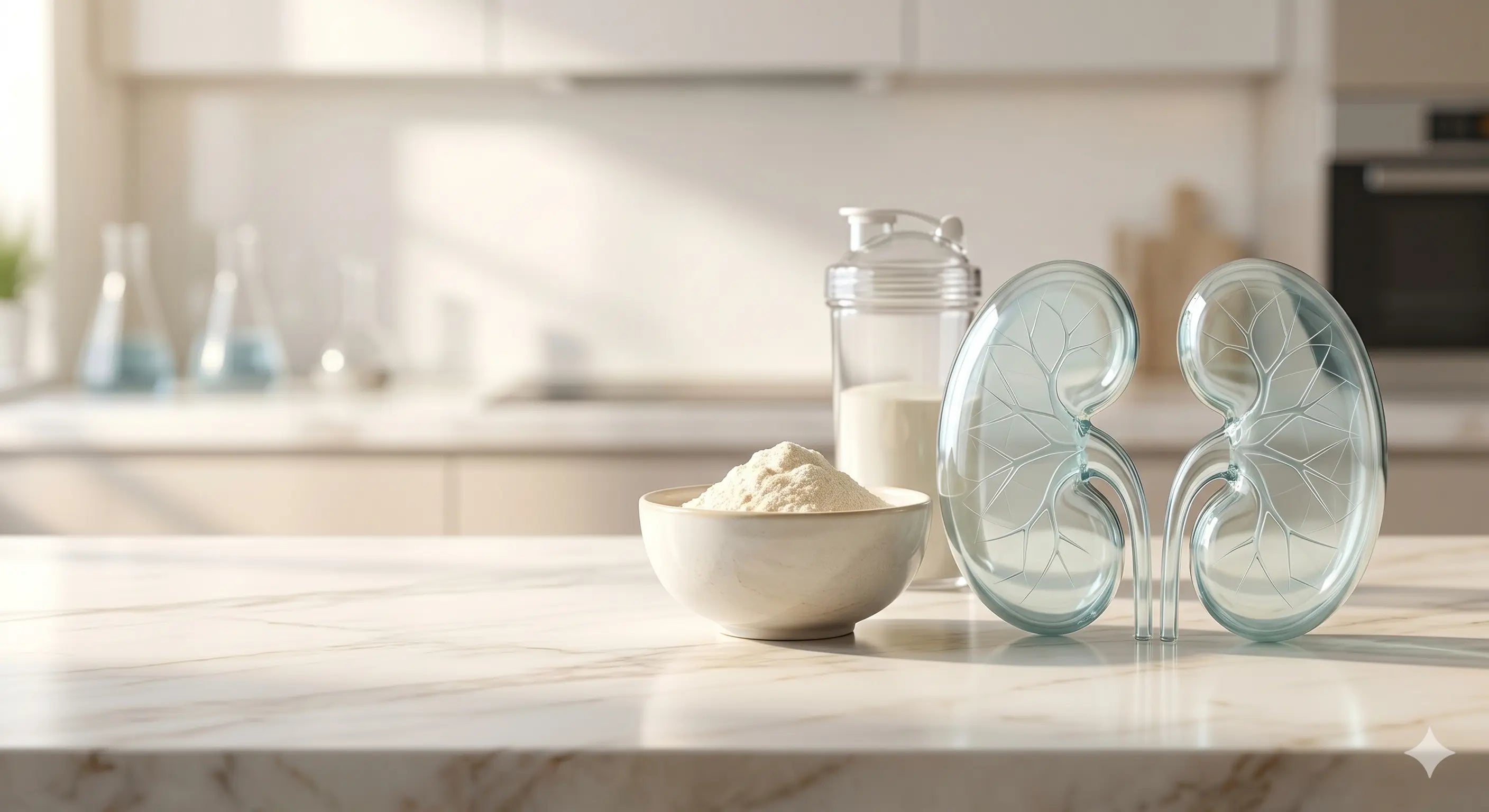 Whey Protein with Kidneys