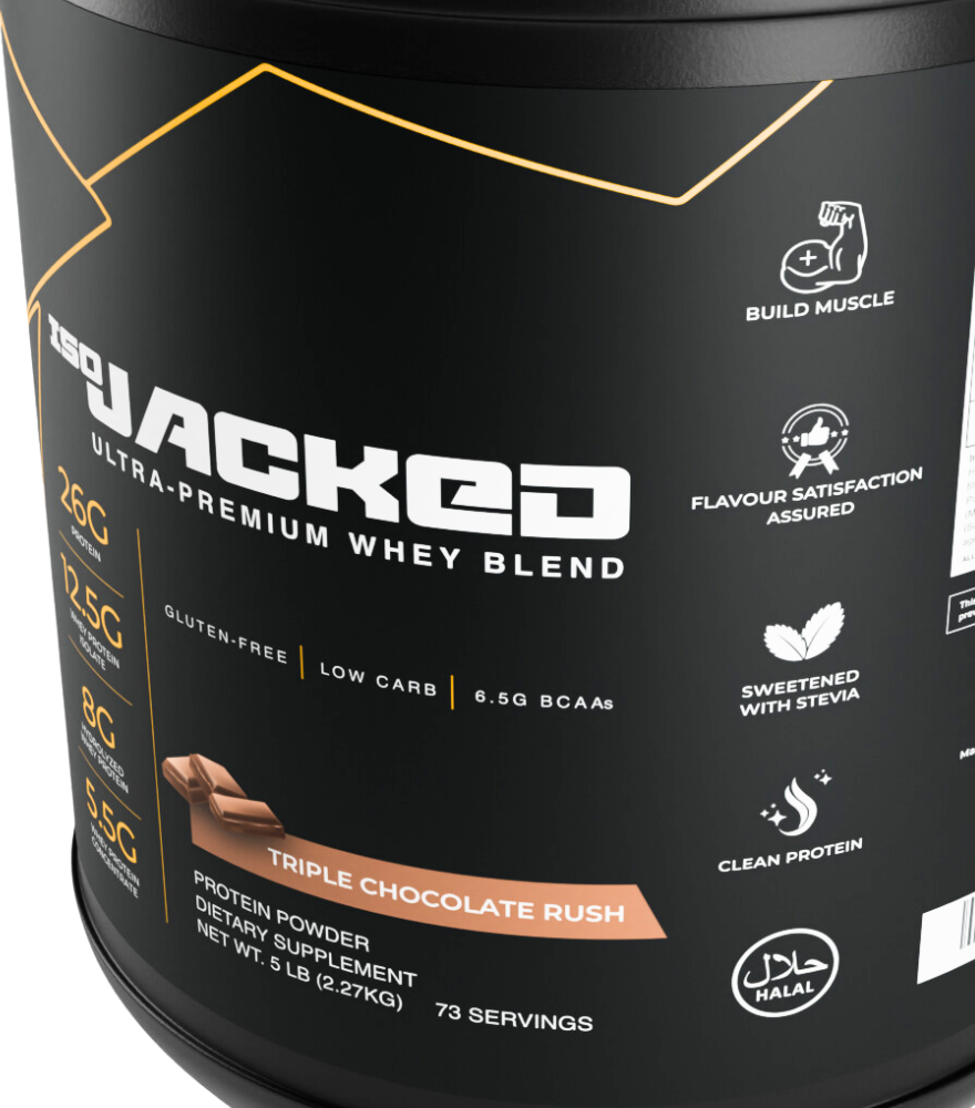 Whey Protein Powder – ISO Jacked Ultra-Premium Whey Blend