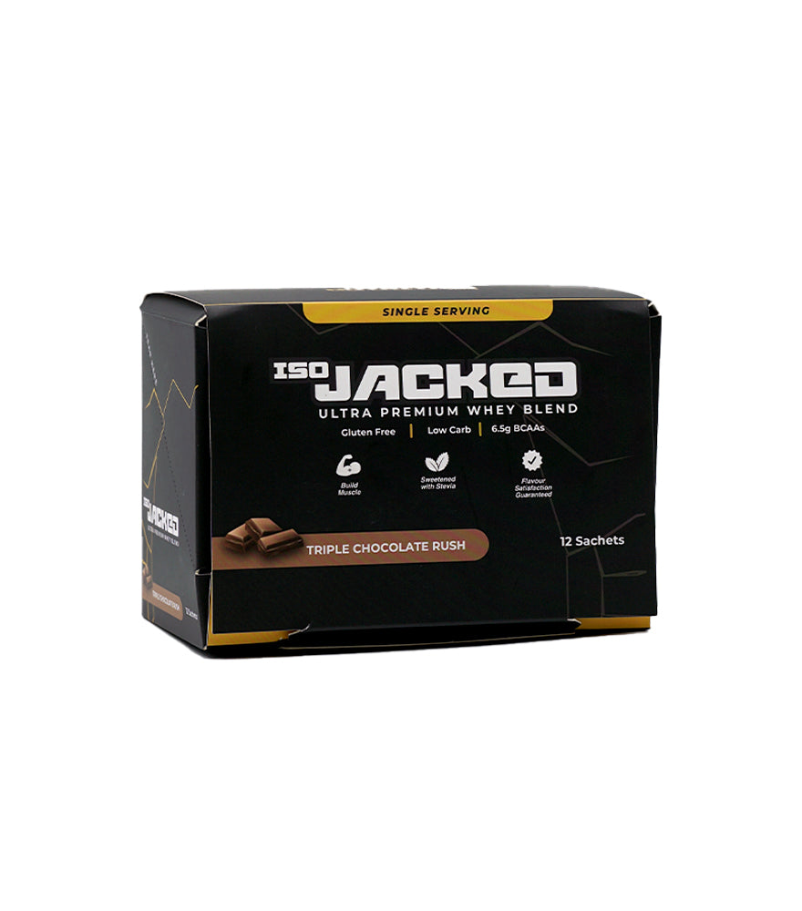 12 sachets of protein supplement