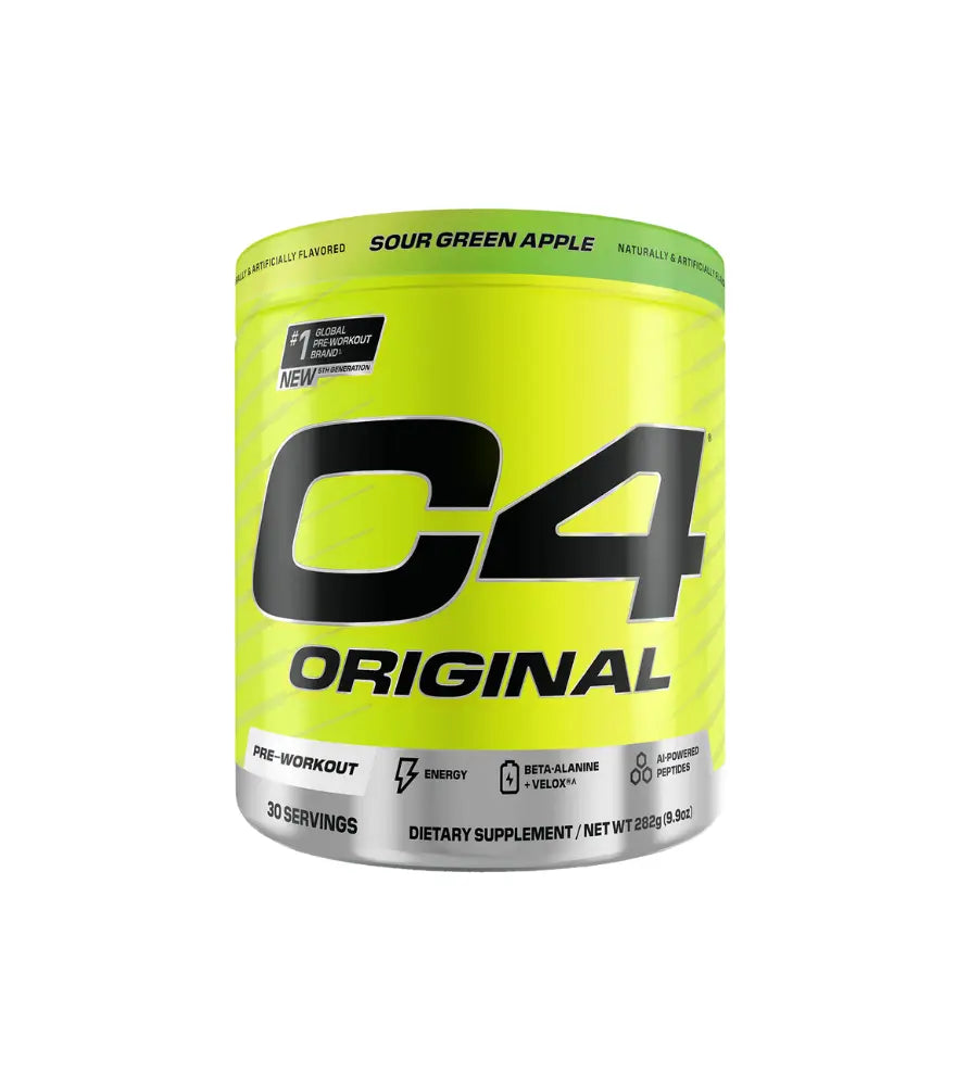 C4 Original Pre Workout Sour Green Apple