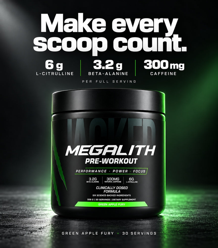 Jacked Megalith Pre-Workout Powder