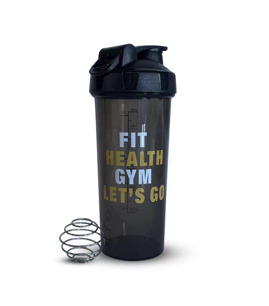 JACKED FIT HEALTH GYM LETS GO SHAKER BOTTLE