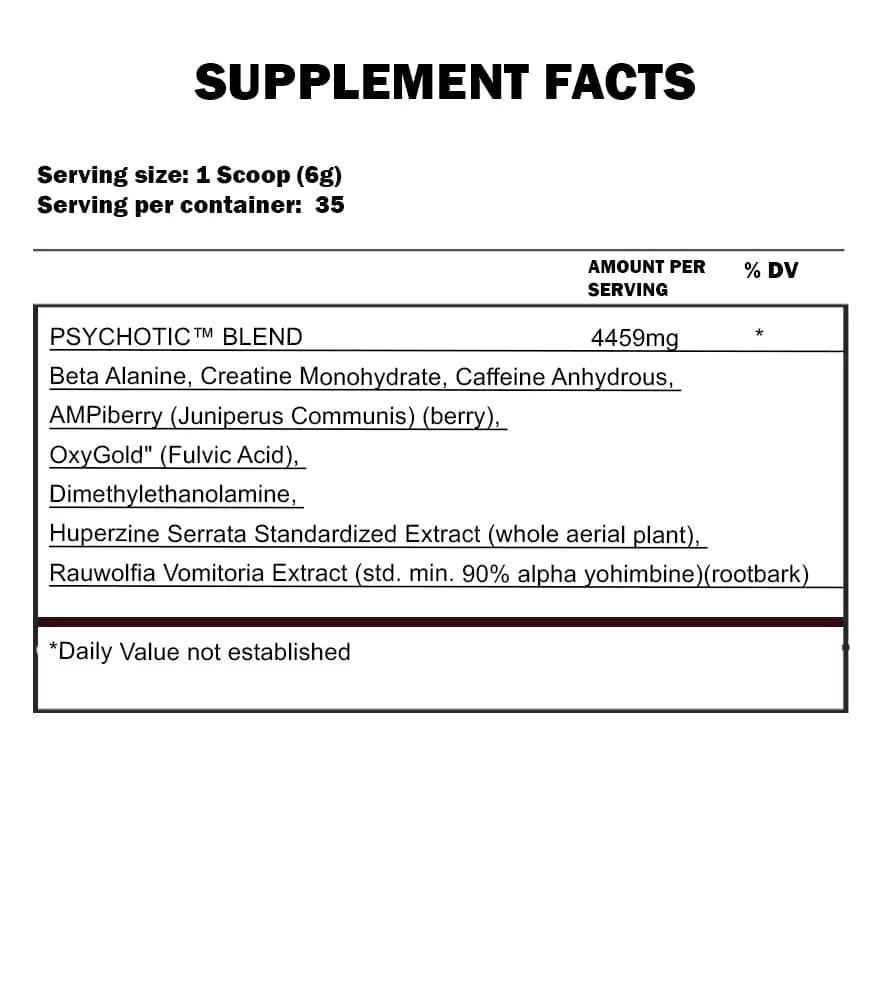 INSANE LABZ PSYCHOTIC