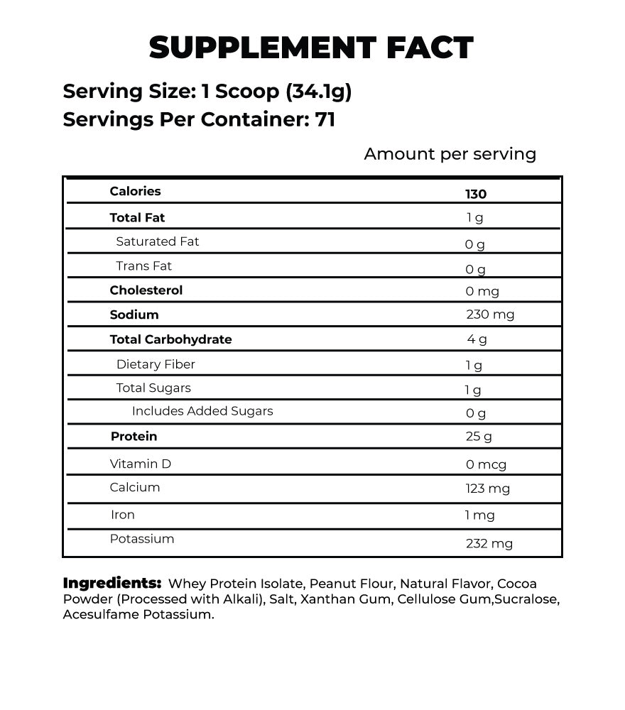ISOTOPE - 100% WHEY ISOLATE PROTEIN