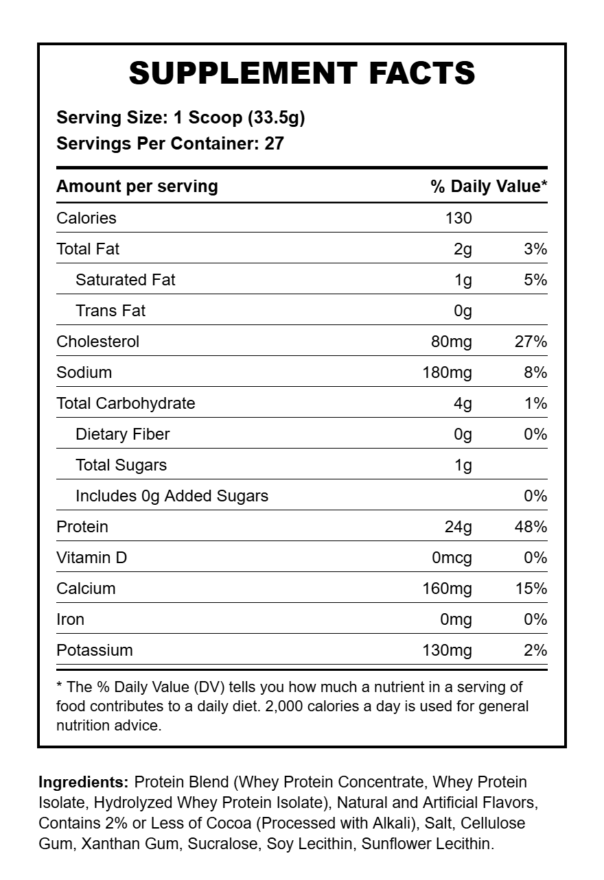 RULE 1 WHEY PROTEIN