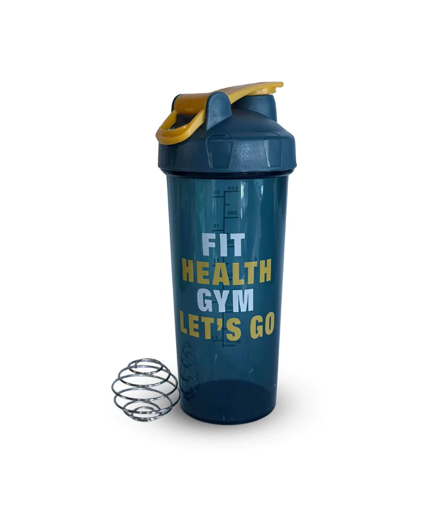 JACKED FIT HEALTH GYM LETS GO SHAKER BOTTLE