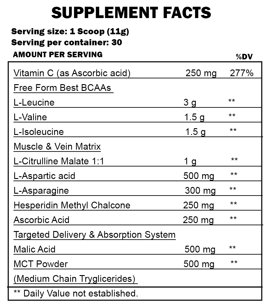 BPI BETTER BEST BCAA