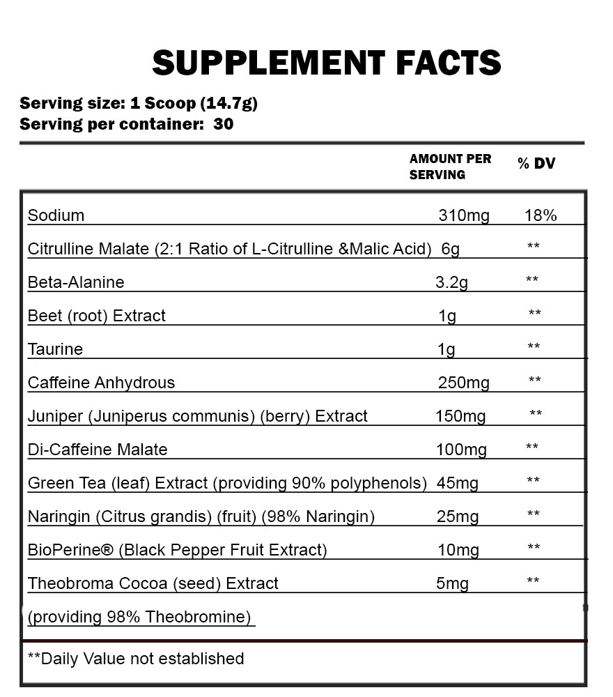 TOTAL WAR PRE WORKOUT