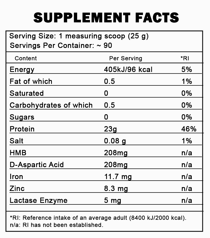SHADOWHEY HYDROLYZED WHEY PROTEIN