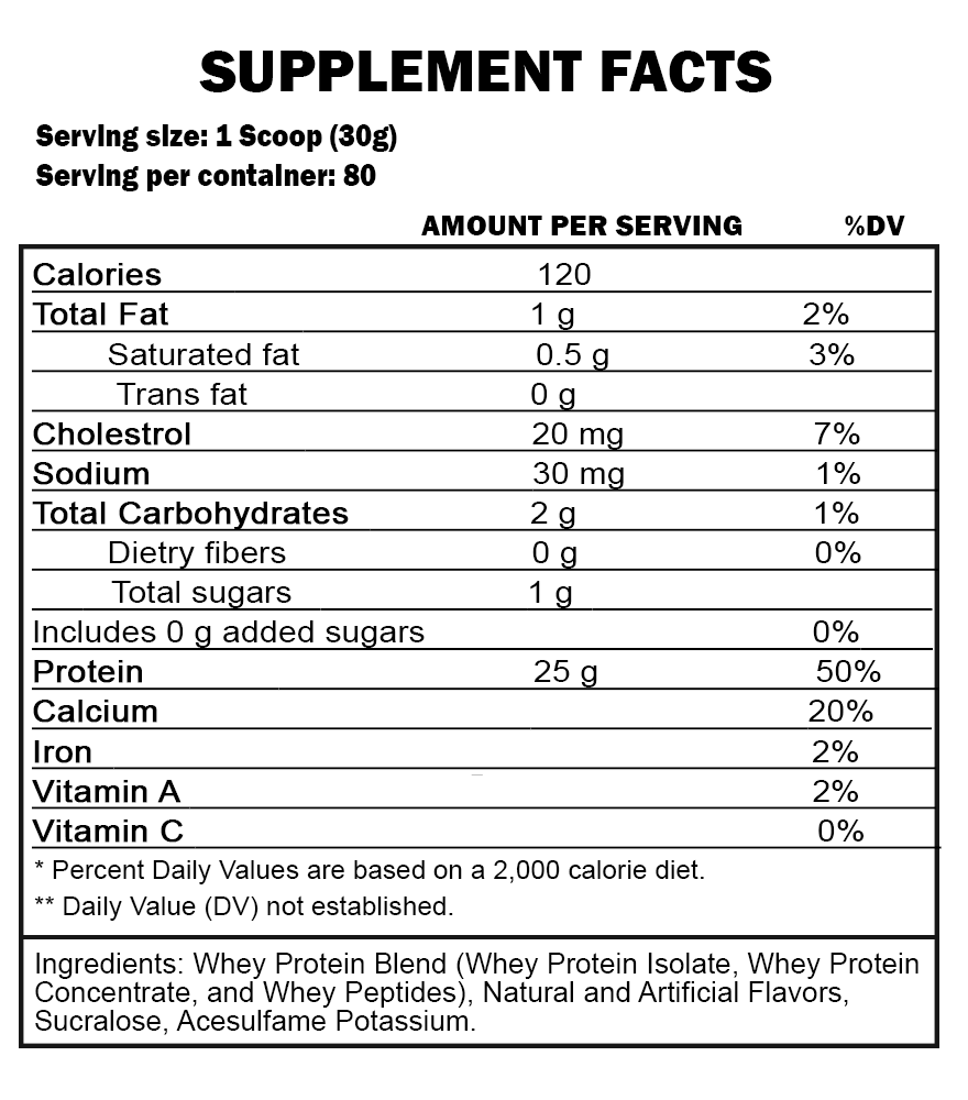 Prostar 100% Whey Protein