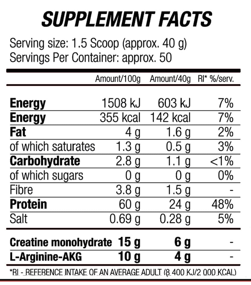 BLADE PREDATOR BEEF PROTEIN
