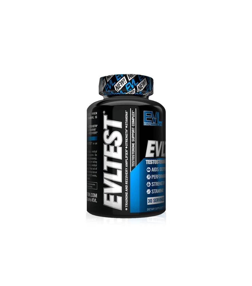 EVLTEST Hardcore Testosterone Booster Supplement - 120 Capsules With DIM & D-Aspartic Acid