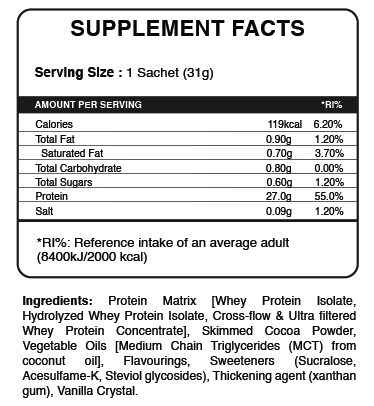 ISO JACKED ULTRA - PREMIUM WHEY BLEND