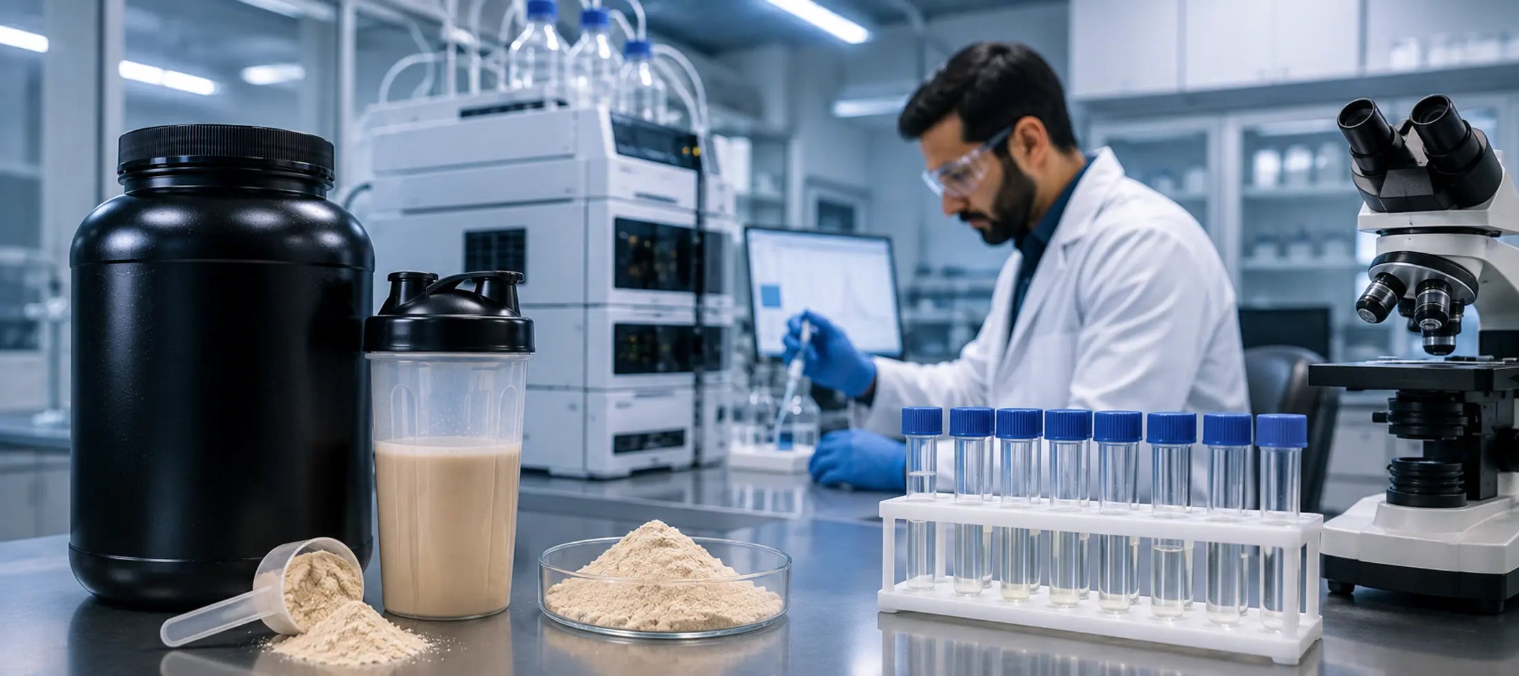 Advanced Protein Testing at Farma Labs: Quality at Every Stage