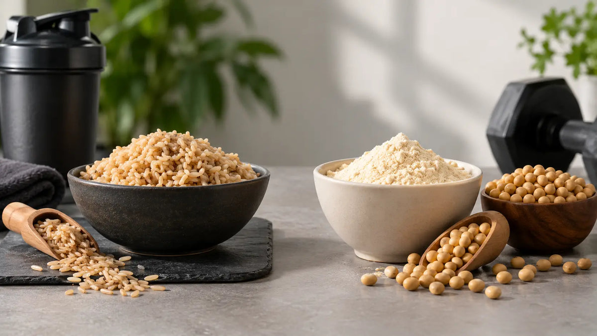 Jacked Brown Rice vs Soy Protein: Digestibility, Muscle Growth and Hormone Concerns