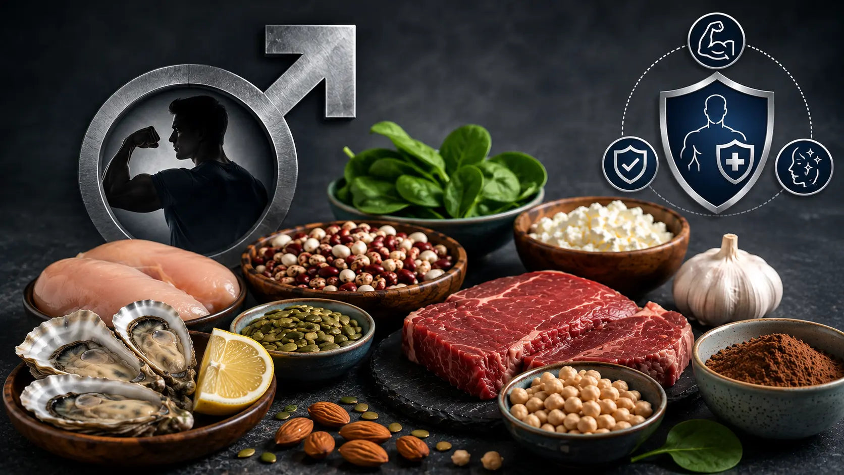Zinc Benefits for Men: Testosterone, Immunity, and Skin