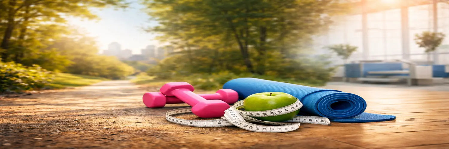 Walking and Pilates equipments