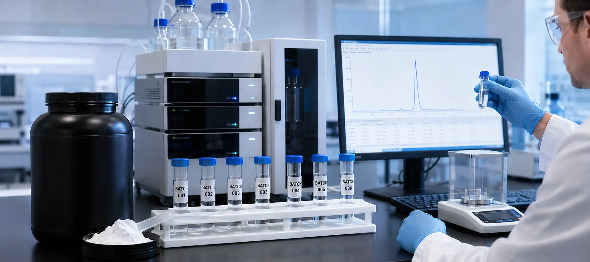 How HPLC Testing Verifies Every Batch of Jacked Creatine