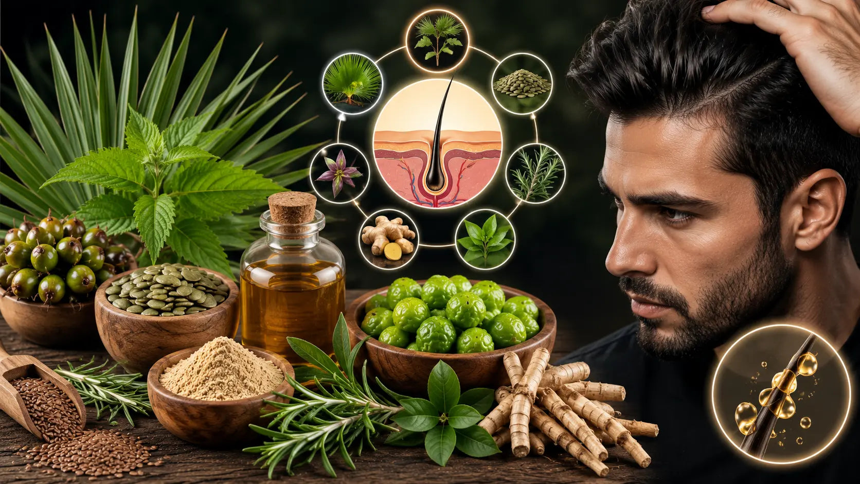 Best Natural DHT Blocking Ingredients for Hair Health