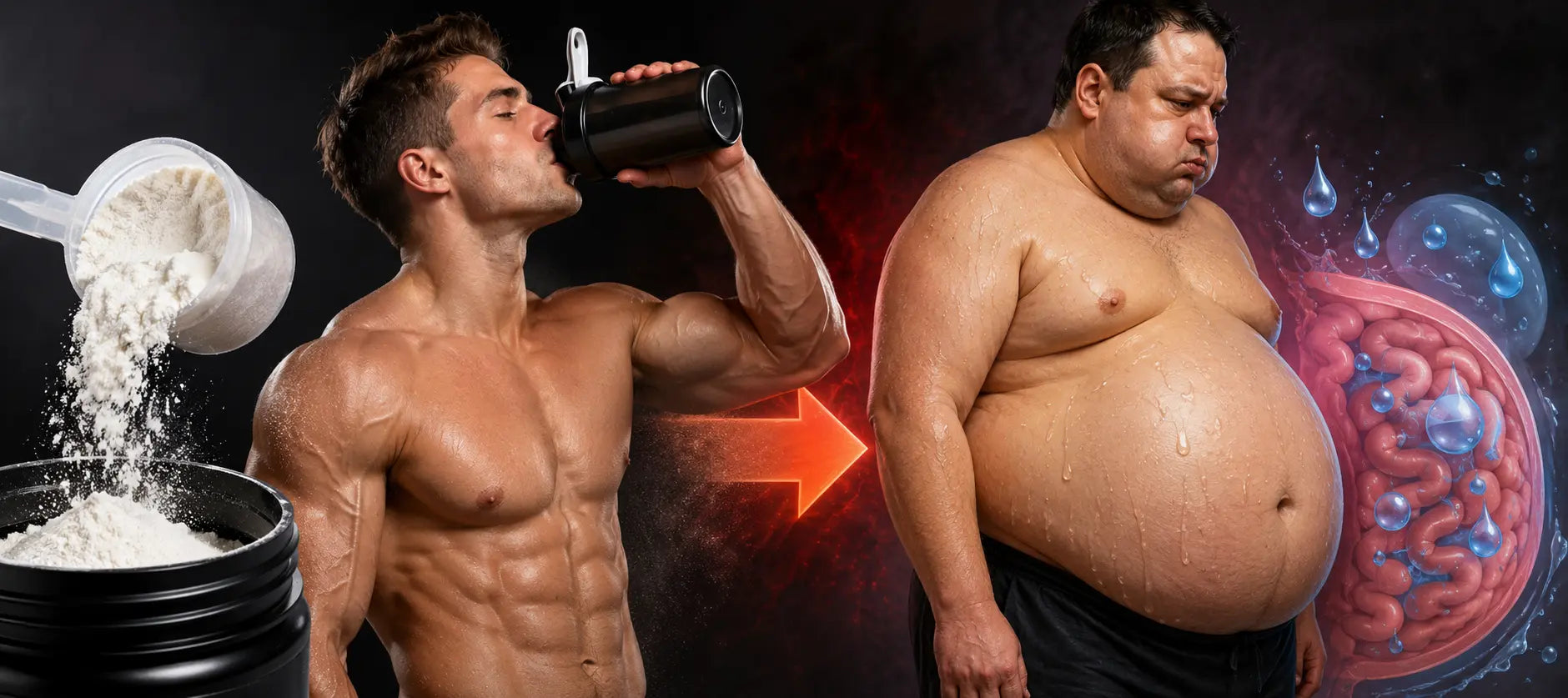Creatine Makes You Fat and Bloated Permanently