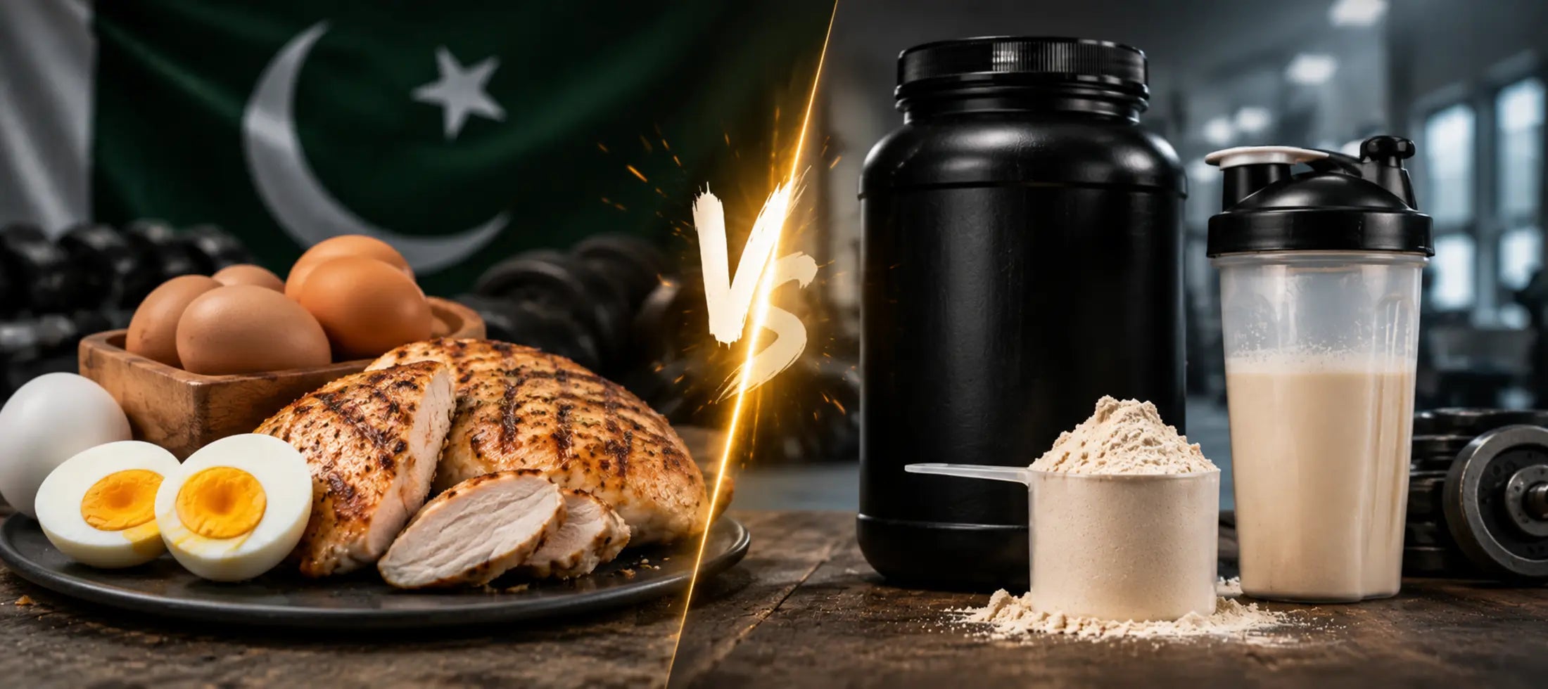 Eggs and Chicken vs Whey Protein: Which Is Better for Pakistani Lifters? (2026 Guide)