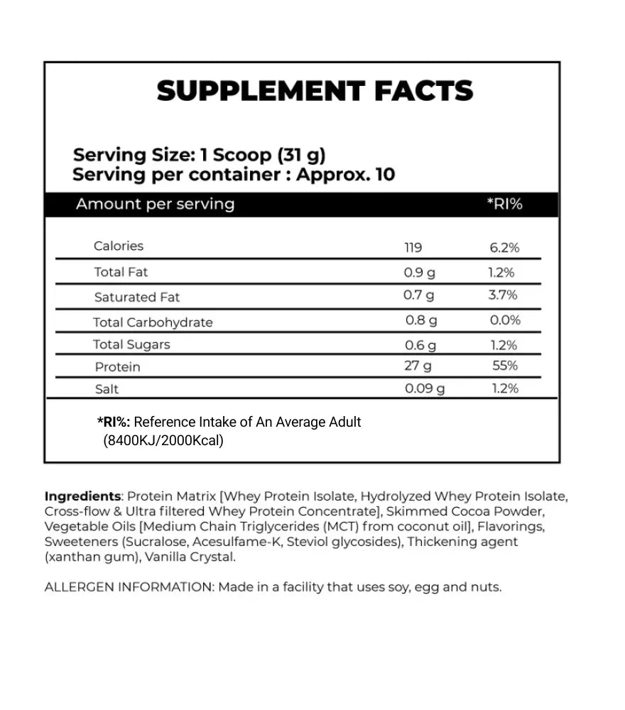 Whey Protein Powder – ISO Jacked Ultra-Premium Whey Blend