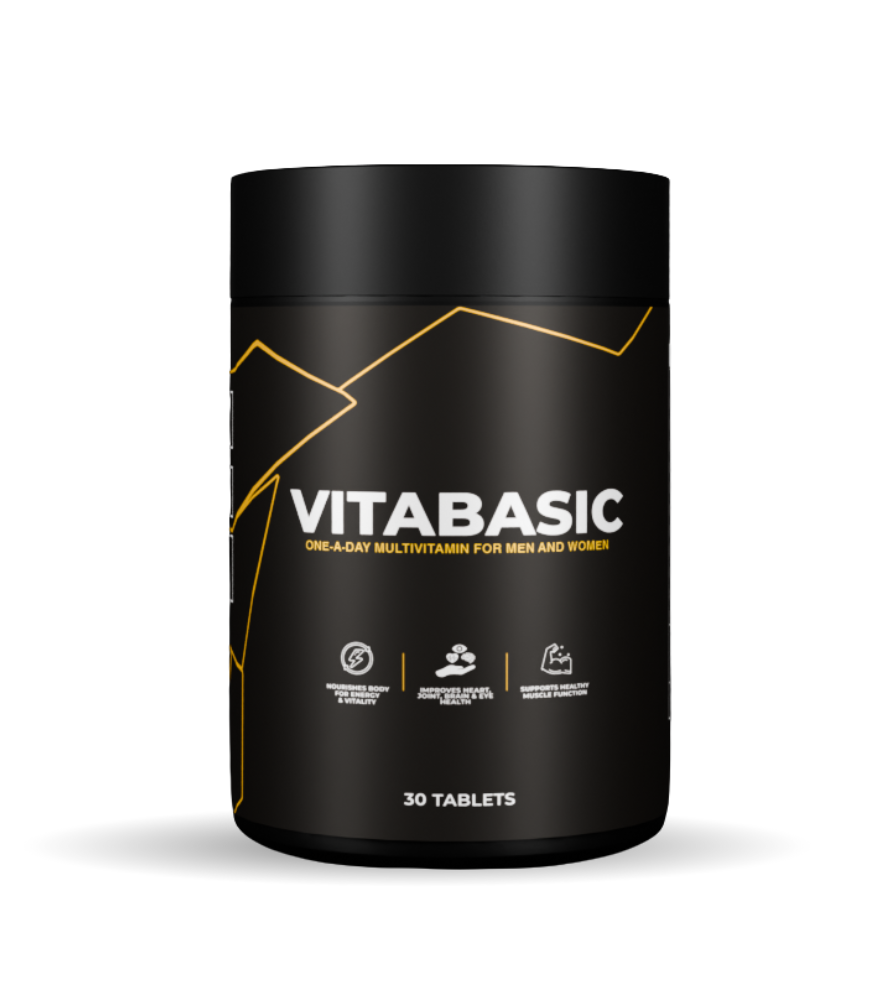 Multivitamin for Bones Strength, Heart Health and Energy - Vitabasic