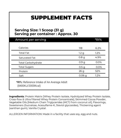 Whey Protein Powder – ISO Jacked Ultra-Premium Whey Blend