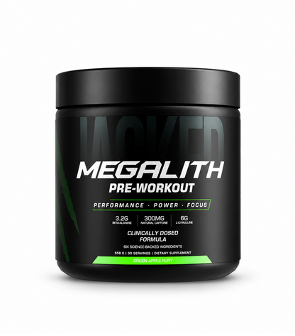 Jacked Megalith Pre-Workout Powder