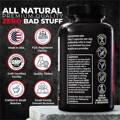 Fadogia Agrestis and Tongkat Ali Supplement