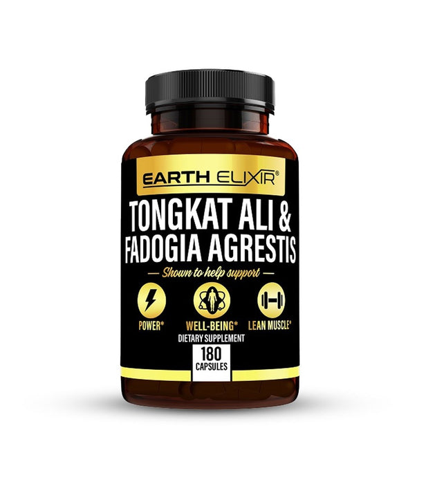 Buy Earth Elixir Fadogia Agrestis & Tongkat Ali - Best Price — Jacked ...