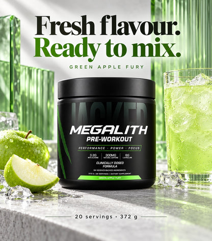 Jacked Megalith Pre-Workout Powder