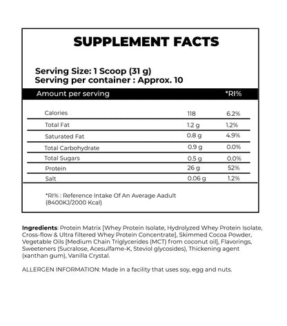 ISO JACKED ULTRA - PREMIUM WHEY BLEND