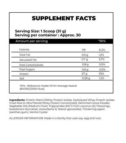 ISO JACKED ULTRA - PREMIUM WHEY BLEND