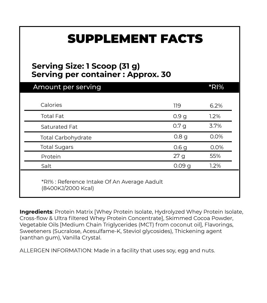 ISO JACKED ULTRA - PREMIUM WHEY BLEND