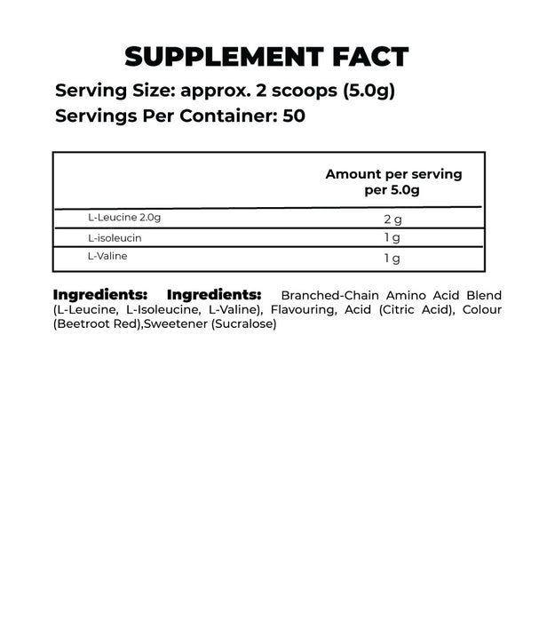 IMPACT BCAA 2:1:1