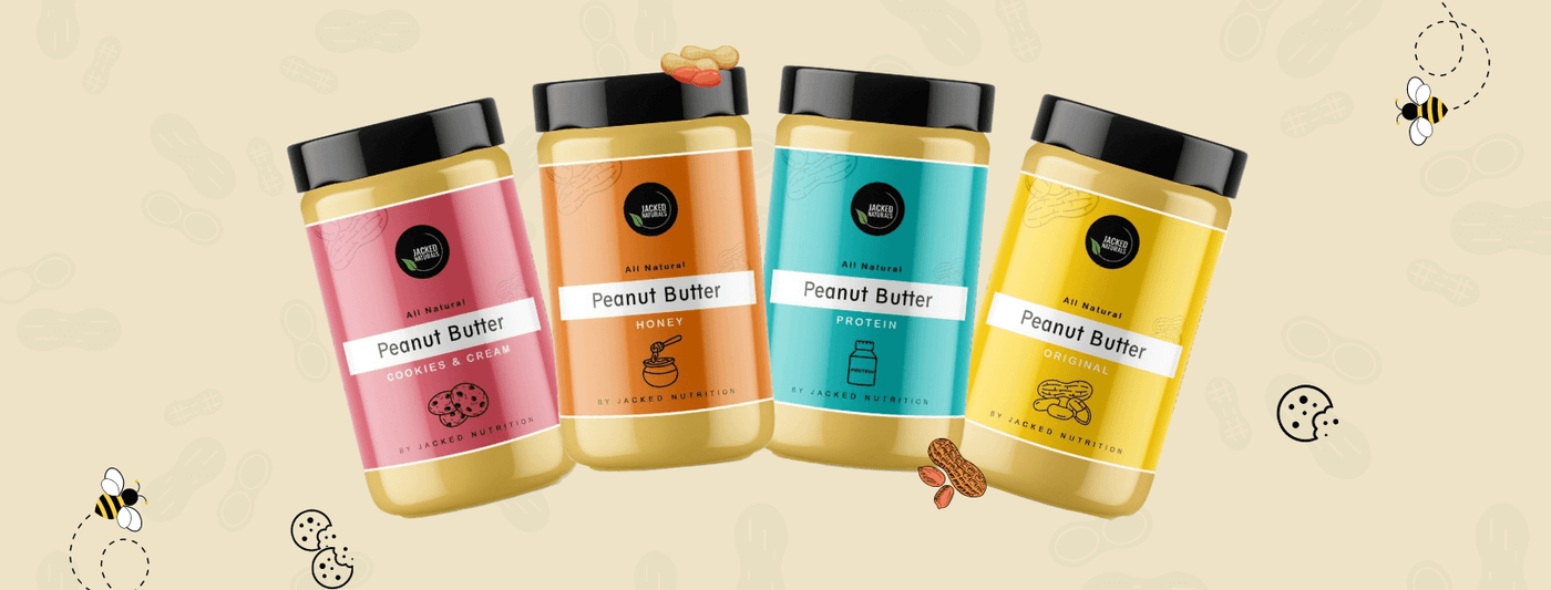 OUR PEANUT BUTTER FLAVORS COME WITH A BANG