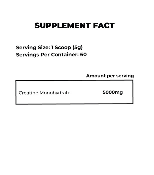 CREATINE 5000 MG