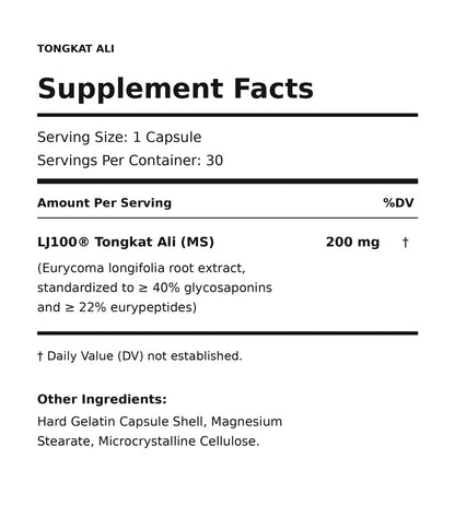 Jacked Tongkat Ali Capsules