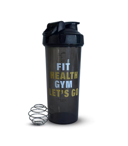 JACKED FIT HEALTH GYM LETS GO SHAKER BOTTLE