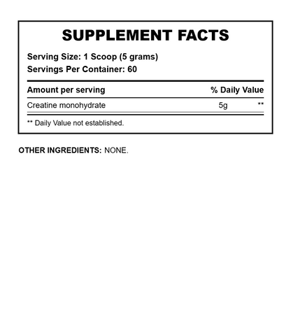 BPI SPORTS MICRONIZED CREATINE